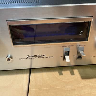 Vintage Pioneer SA-610 Stereo Integrated Amplifier Made in Japan image 2