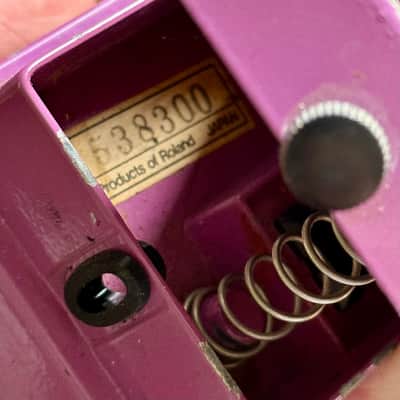 Boss BF-2 Flanger (Green Label) 1985 - Purple - Made In Japan [PSA MOD] image 5