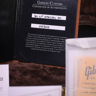 Gibson Custom 1960 Les Paul Special Double Cut Reissue Cherry Red image 15