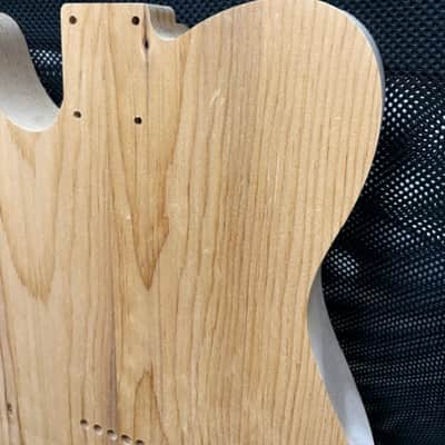 Hades Roasted Maple, Roasted Pine Telecaster PineCaster Rustic Body Raw off the CNC image 6