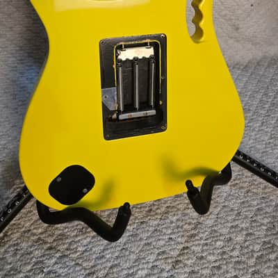 1987 Ibanez JEM777-DY Steve Vai Signature w/OHSC Great Shape!- Desert Sun Yellow image 6