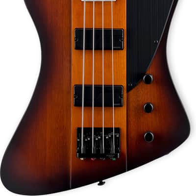 ESP LTD PHOENIX-1004 4-String Active Bass Guitar, Tobacco Sunburst Satin image 2