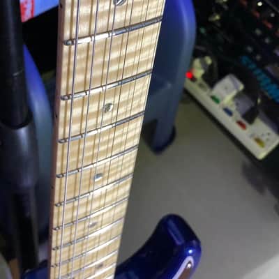 Impossible@guitar™ ‎בְּצַלְאֵל 比撒列 57/62 IG- Vintage ST Diamond Blue 2025 - Vintage ST Diamond Blue + GhostFire Bullet 3.0 padded  Super Thick GigBag - Safe Shipping image 12