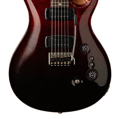 PRS Limited Edition Custom 24-08 Mango Top 2026 - Fire Red / Gray Black Fade image 1
