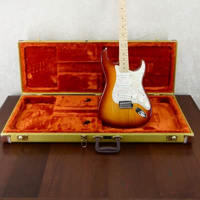 Fender American Standard Stratocaster 2013 - Sienna Sunburst w/Tweed HSC #US13035832 USED image 1