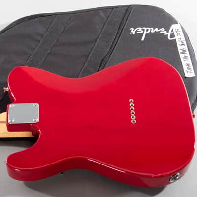 2024 Fender Japan MIJ Hybrid II Telecaster Quilt Red Beryl Quilted Top image 10