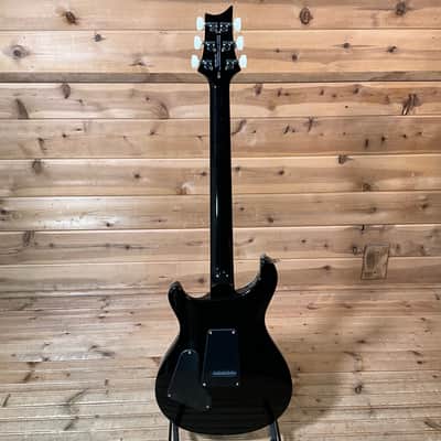 PRS SE Custom 24 Quilt Electric Guitar - Teal Black image 5