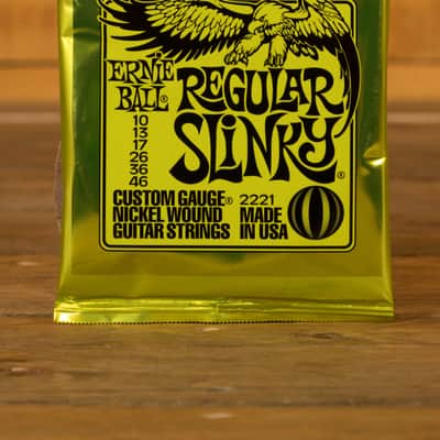 Ernie Ball Regular Slinky Nickel Wound Electric Guitar Strings - 10-46 image 2