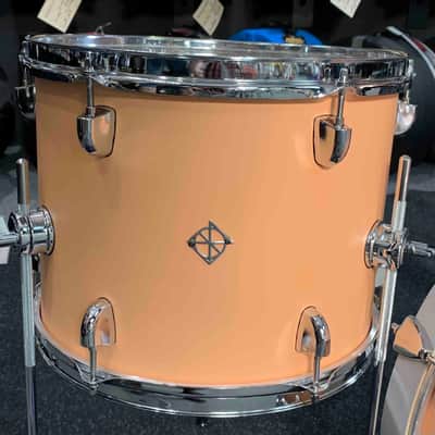 ~NEW~ Dixon PODL520PF Little Roomer 5-Piece Drum Kit Set in Peach Fuzz *IN STOCK* image 7