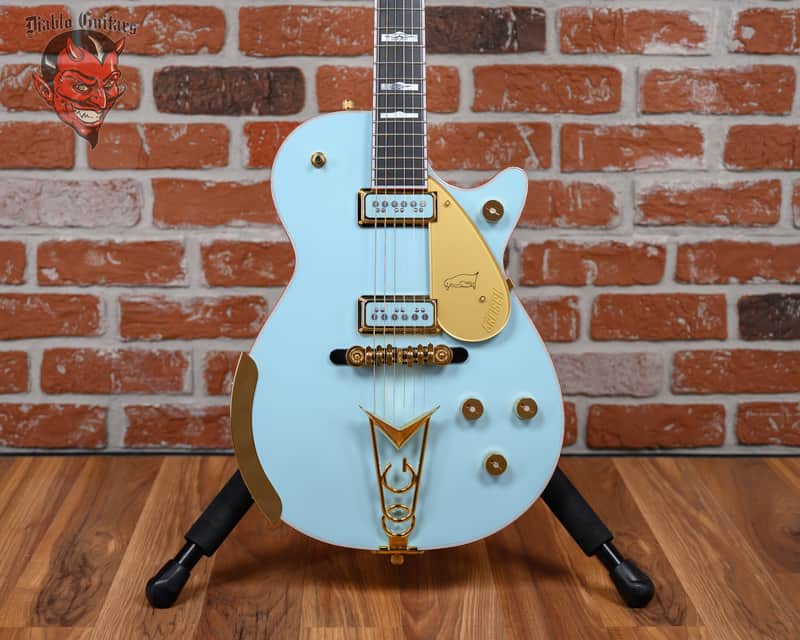 Gretsch TRG Exclusive G6134-55DB FSR ‘55 Penguin Daphne Blue 2025 w/OHSC image 1