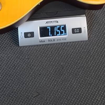 Vintage V100 Icon Peter Green Greenie Les Paul style LP - Lemon Drop image 13