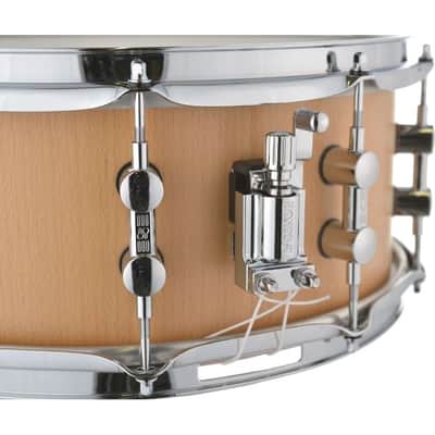 Sonor Kompressor Beech Snare Drum 14x6 image 4