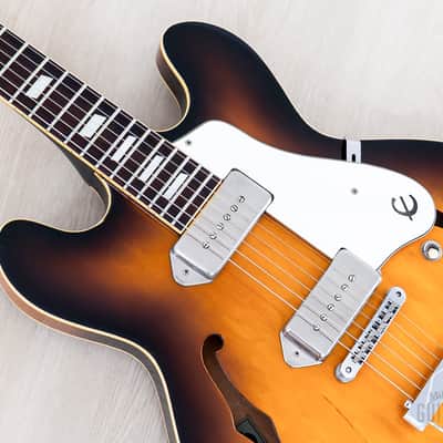 1980 Epiphone Casino Vintage Guitar Tobacco Sunburst Near-Mint, Matsumoku image 8