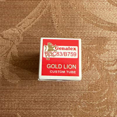 Never used Genalex Gold Lion ECC83/B759 (Premium) Preamp Tube (with Matched/Balanced Triodes) image 1