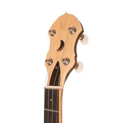 Gold Tone HM-100/L High Moon Hand-Crafted Mahogany Neck 5-String Openback Banjo w/Hard Case For Left Hand Player image 12