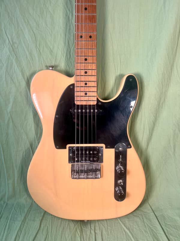 Virok Custom Tele Style w/Piezo - Butterscotch image 1