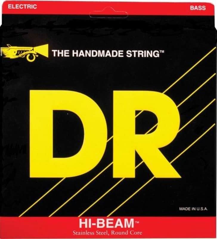DR MR5-45 HI-BEAM 5-String Stainless Steel Bass String Set, 45-125 image 1