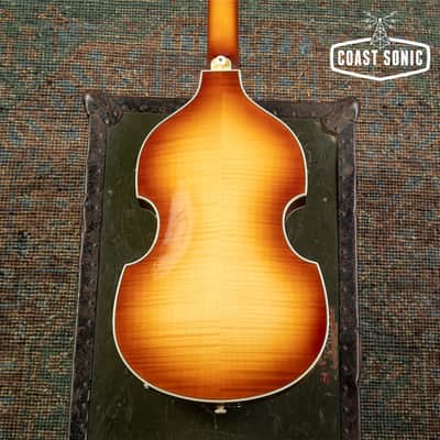 2023 Hofner Thomas Stuhlein H500/1-63-AR Artist Model Premium Made in Germany w/case image 8