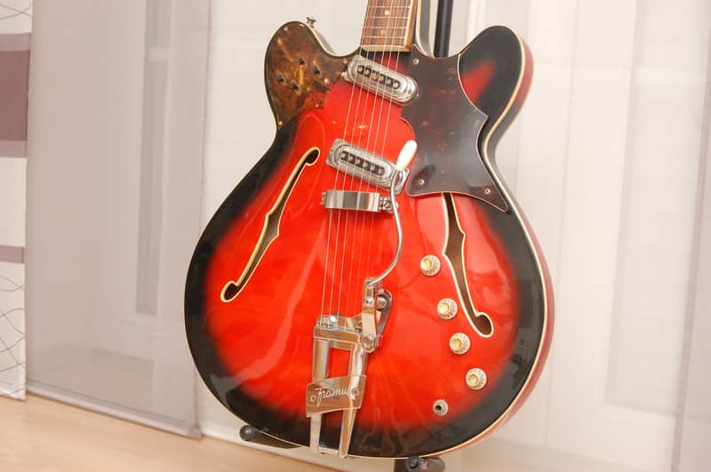 Framus Fret Jet 5/114-52 – 1963 German Vintage Semi Acoustic Thinline Archtop Guitar Gitarre image 1