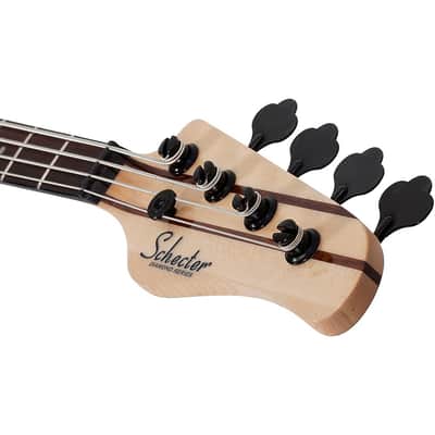 Schecter Guitar Research Michael Anthony MA-4 4-String Electric Bass Regular Gloss Natural image 8