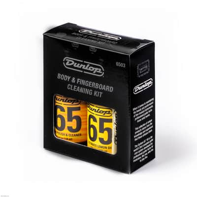 DUNLOP 6503 Body & Fingerboard Care Cleaning Set image 1