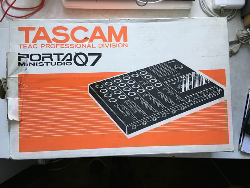Tascam Porta-07 Ministudio Cassette 4-Track in Original Box | Reverb