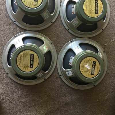 Celestion G 12 H 30 greenback 1972 Green silver image 1