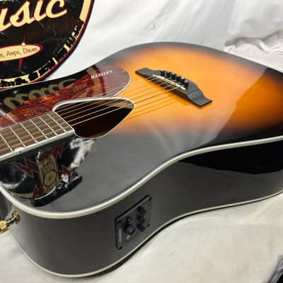 Gretsch G5024E Acoustic Electric Guitar - Sunburst image 20