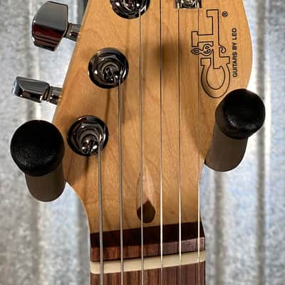 G&L USA Fullerton Deluxe ASAT Classic Bluesboy Old School Tobacco Sunburst Guitar & Bag Blem #9094 image 4