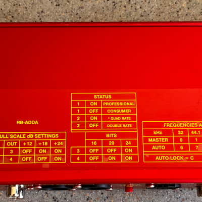 Sonifex RB-ADDA 2000s - Red metal image 4