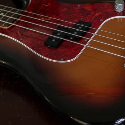 Fender PB-62 Precision Bass Reissue MIJ Made in Japan 1993 Sunburst image 12