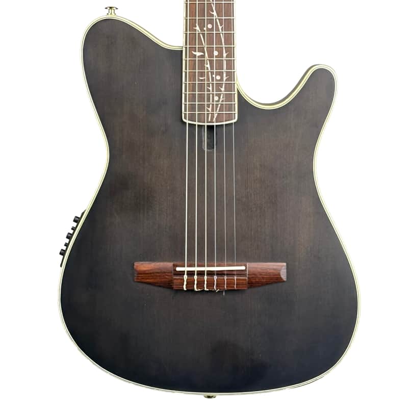 Ibanez TOD10N Tim Henson Signature Nylon Acoustic-Electric Guitar Black (Used) image 1