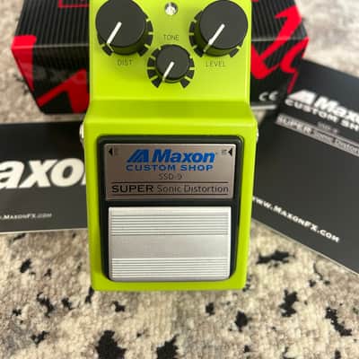 Maxon SSD-9 Custom Shop Super Sonic Distortion | Reverb