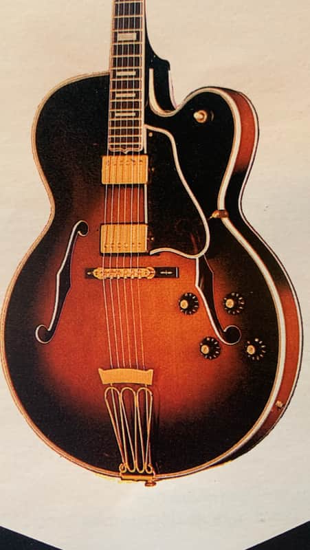 Gibson  Byrdland 1980 dealer sheet