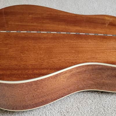 Fender Paramount PD-220E Dreadnought Acoustic Electric Guitar, 3-Color Vintage Sunburst, Hard Shell Case image 9