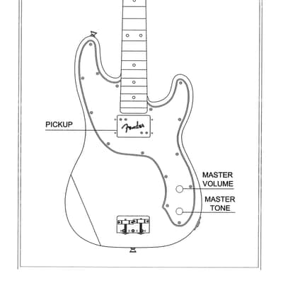 Squier Tele Bass Humbucker image 6