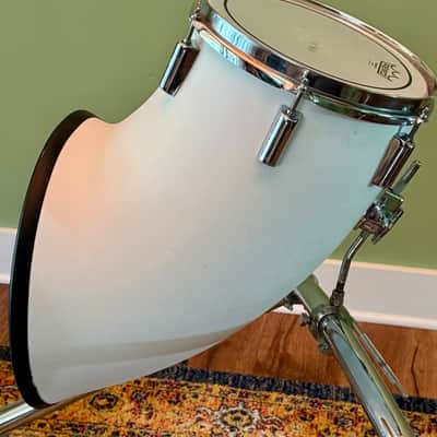 North Drums 8" Rack Tom Drum White Read Details Vintage 70's image 2