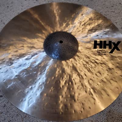 🥁 SABIAN HHX Complex Thin Crash 19" – Unplayed – Hand-Hammered B20 Bronze – Dark, Musical, Expressive image 1