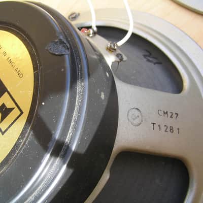 1966 67 Park Marshall 4 X 12” Cabinet Top Handel Black image 9