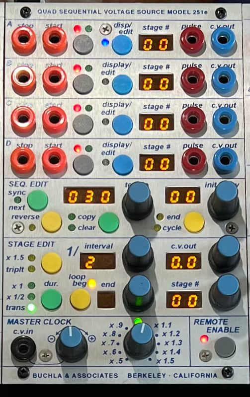 Buchla 251e Quad Sequential Voltage Source image 1