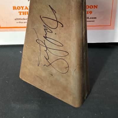 David Garibaldi's Tower of Power, LP 8" Rock Cowbell, SIGNED! image 3