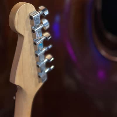 Fender Standard HSS Stratocaster with Rosewood Fretboard 2008 Olympic White image 15