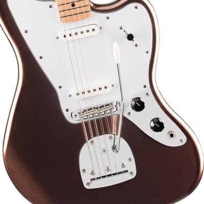 SQUIER - Affinity Series Jaguar Maple Fingerboard White Pickguard Mystic Metallic Brown - 0378402594 image 2