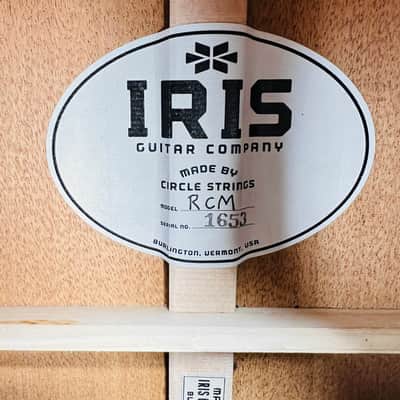Iris RCM-000 12-Fret Torrefied Sitka Top Acoustic Guitar - Natural image 7