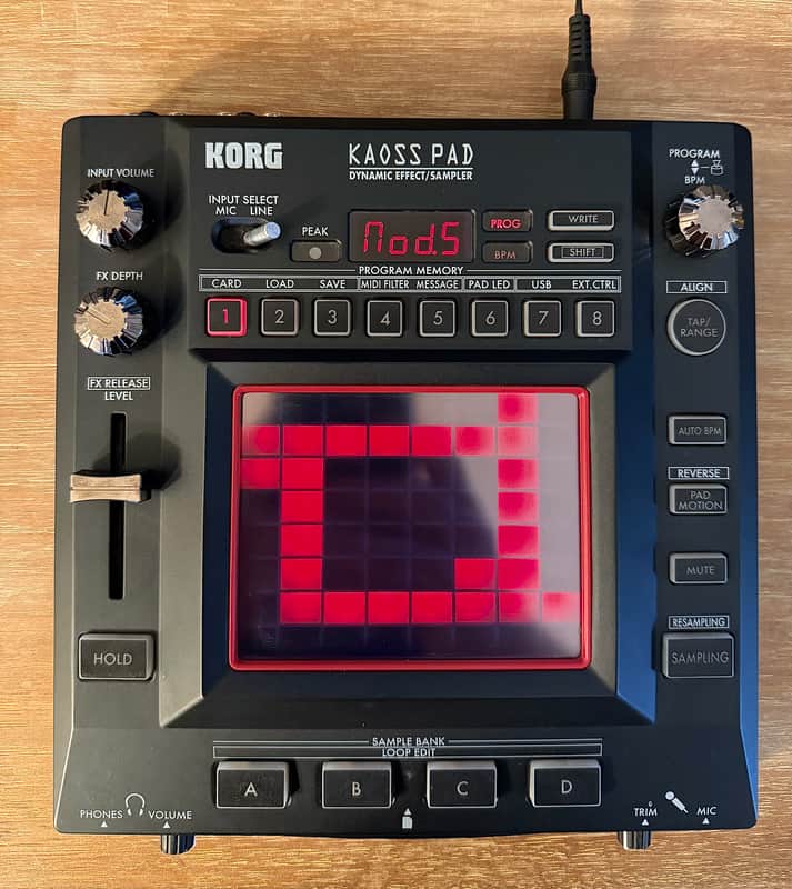 Korg KP3+ Kaoss Pad 3 + Dynamic Effects Unit/Sampler | Reverb