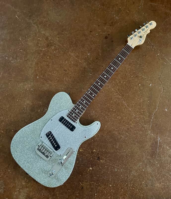 G&L John Jorgenson Asat Special 1995 - Silver Sparkle | Reverb