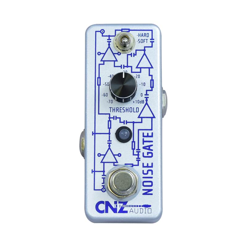 CNZ Audio Noise Gate Guitar Effects Pedal, True Bypass image 1