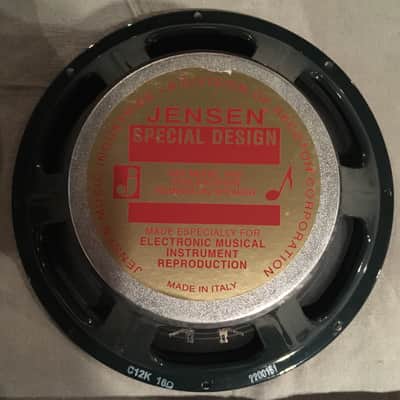Jensen C12K 100 watt 12" 16 ohm ceramic magnet speaker image 2