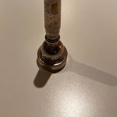Bach Vincent Bach Corp 10.5 C Trumpet Mouthpiece 1968 - Silver image 3