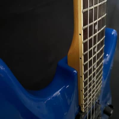 Samick Superstrat made in Korea Superstrat blue Hss image 10